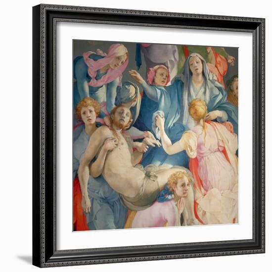 Deposizione-Jacopo da Carucci Pontormo-Framed Giclee Print