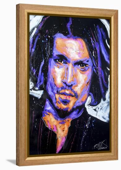 Depp Art 001-Rock Demarco-Framed Premier Image Canvas