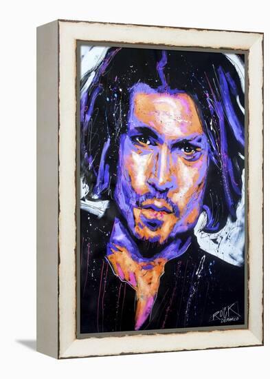 Depp Art 001-Rock Demarco-Framed Premier Image Canvas