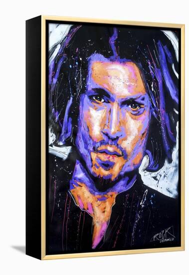 Depp Art 001-Rock Demarco-Framed Premier Image Canvas