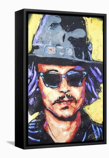 Depp Art 002-Rock Demarco-Framed Premier Image Canvas