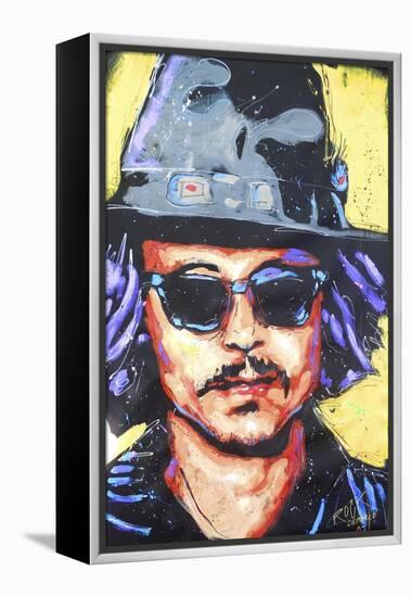 Depp Art 002-Rock Demarco-Framed Premier Image Canvas