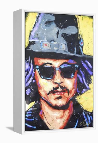 Depp Art 002-Rock Demarco-Framed Premier Image Canvas