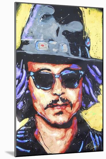 Depp Art 002-Rock Demarco-Mounted Giclee Print