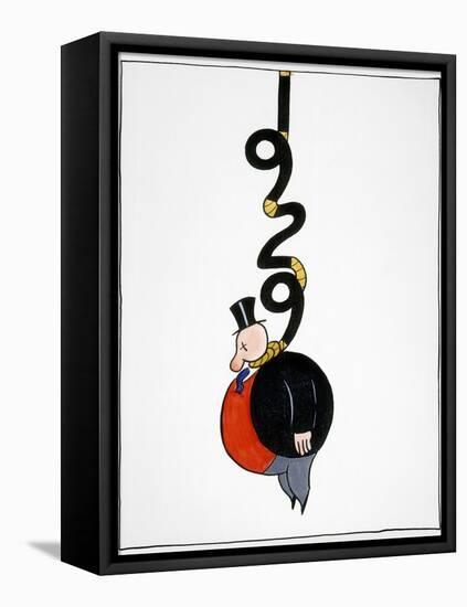 Depression Cartoon-Otto Soglow-Framed Premier Image Canvas