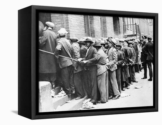 Depression: Harlem, 1931-null-Framed Premier Image Canvas