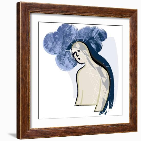 Depression-Paul Brown-Framed Premium Photographic Print