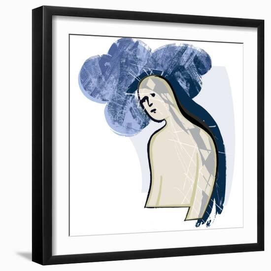 Depression-Paul Brown-Framed Premium Photographic Print