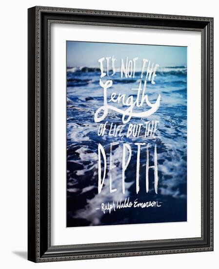 Depth-Leah Flores-Framed Giclee Print