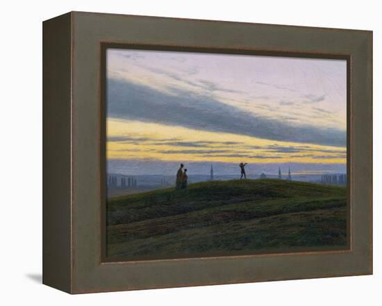 Der Abendstern, um 1830-Caspar David Friedrich-Framed Premier Image Canvas