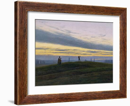 Der Abendstern, um 1830-Caspar David Friedrich-Framed Giclee Print