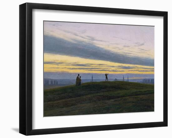 Der Abendstern, um 1830-Caspar David Friedrich-Framed Giclee Print