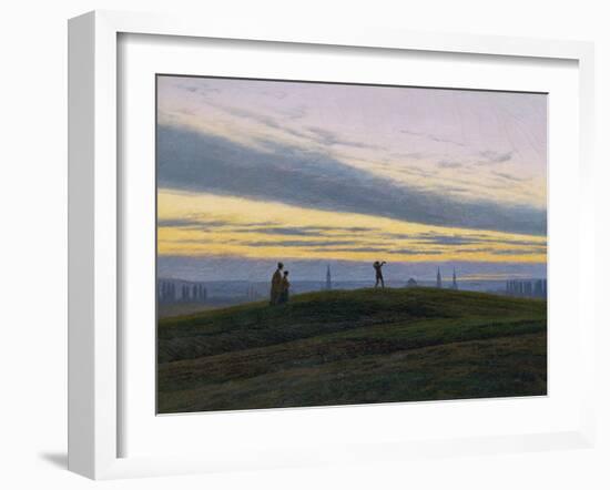 Der Abendstern, um 1830-Caspar David Friedrich-Framed Giclee Print