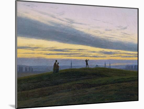 Der Abendstern, um 1830-Caspar David Friedrich-Mounted Giclee Print