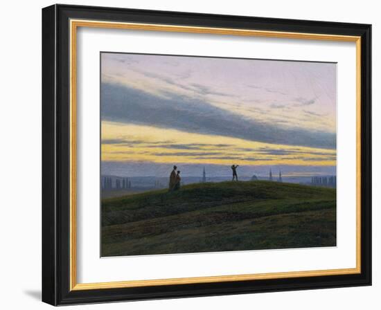 Der Abendstern, um 1830-Caspar David Friedrich-Framed Giclee Print