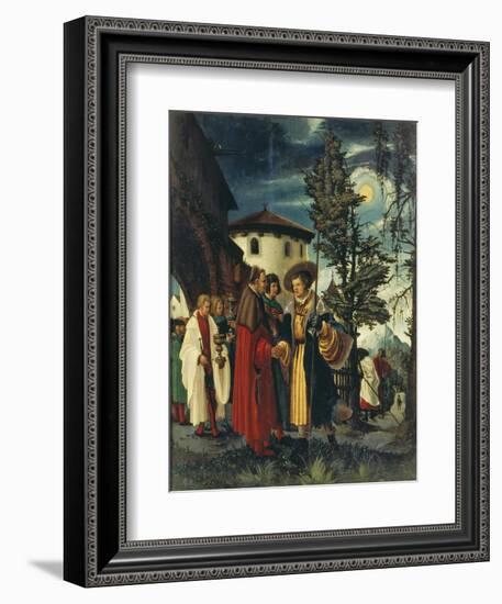 Der Abschied Des Hl, Florian-Albrecht Altdorfer-Framed Giclee Print