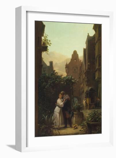 Der Abschied, um 1855-Carl Spitzweg-Framed Giclee Print