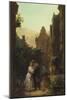 Der Abschied, um 1855-Carl Spitzweg-Mounted Giclee Print