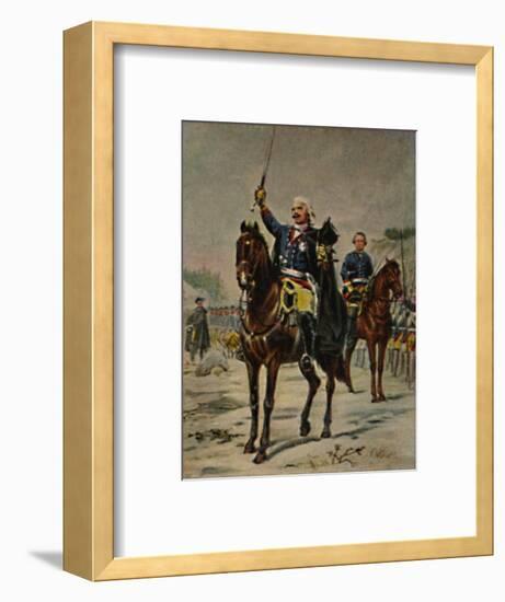 'Der Alte Dessauer 1676-1747. - Gemälde von Camphausen', 1934-Unknown-Framed Giclee Print