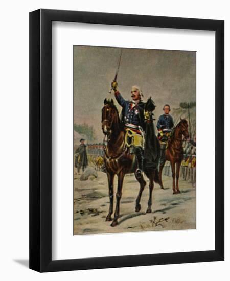 'Der Alte Dessauer 1676-1747. - Gemälde von Camphausen', 1934-Unknown-Framed Giclee Print