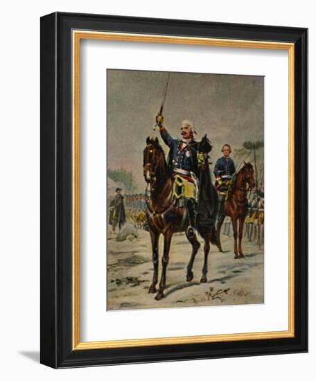 'Der Alte Dessauer 1676-1747. - Gemälde von Camphausen', 1934-Unknown-Framed Giclee Print