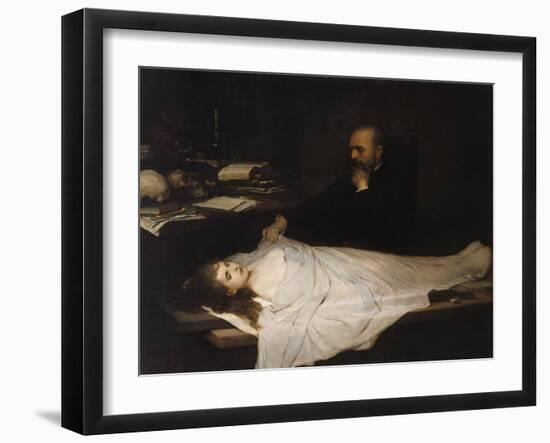 Der Anatom, 1869-Gabriel Von Max-Framed Giclee Print