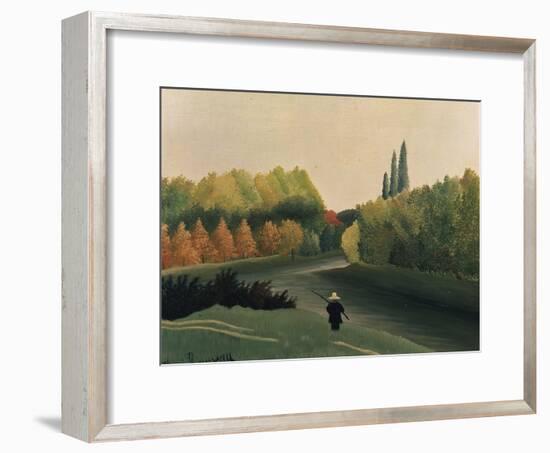 Der Angler, 1909/1910-Henri Rousseau-Framed Giclee Print