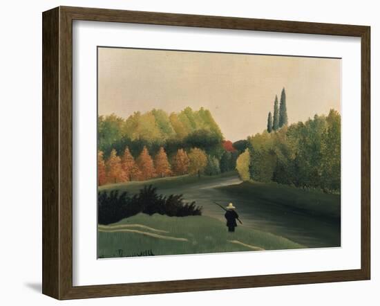 Der Angler, 1909/1910-Henri Rousseau-Framed Giclee Print