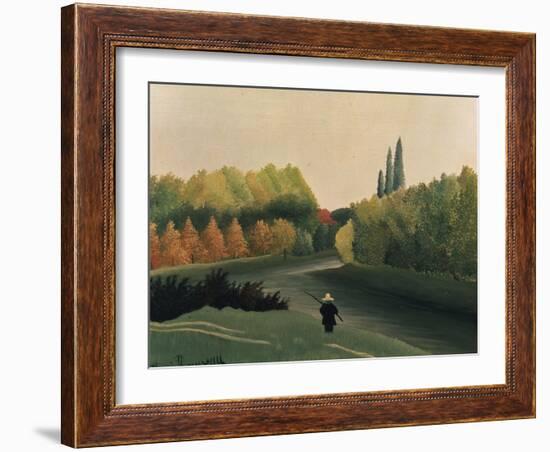 Der Angler, 1909/1910-Henri Rousseau-Framed Giclee Print