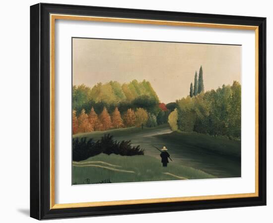 Der Angler, 1909/1910-Henri Rousseau-Framed Giclee Print