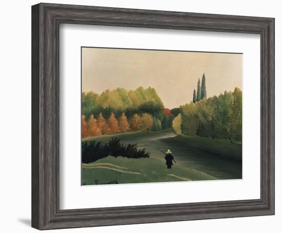 Der Angler, 1909/1910-Henri Rousseau-Framed Giclee Print