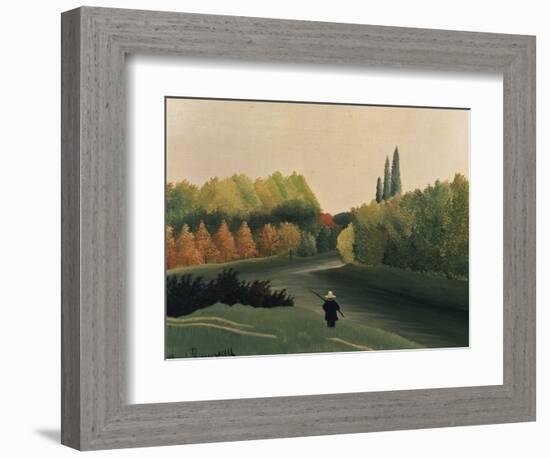 Der Angler, 1909/1910-Henri Rousseau-Framed Giclee Print