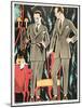 Der Arbiter, Outfits by Fasskessel & Muntmann, from Styl, Pub.1922 (Pochoir Print)-German School-Mounted Giclee Print