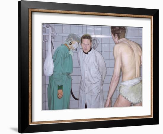 Der Besuch, 2001-Aris Kalaizis-Framed Giclee Print