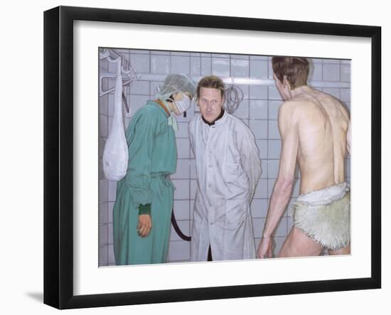 Der Besuch, 2001-Aris Kalaizis-Framed Giclee Print