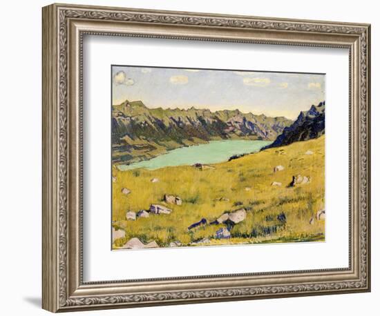 Der Brienzersee Von Breitlauenen Aus, 1906-Ferdinand Hodler-Framed Giclee Print