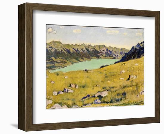 Der Brienzersee Von Breitlauenen Aus, 1906-Ferdinand Hodler-Framed Giclee Print