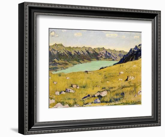 Der Brienzersee Von Breitlauenen Aus, 1906-Ferdinand Hodler-Framed Giclee Print