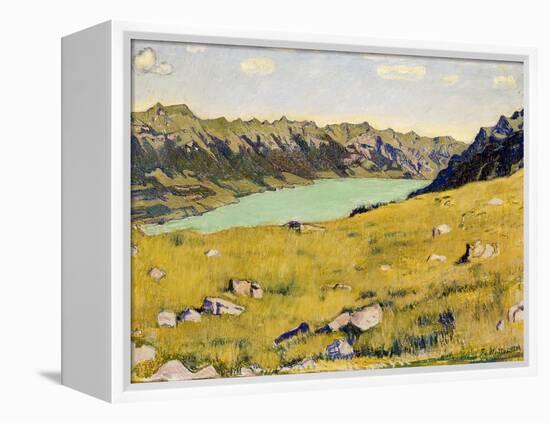 Der Brienzersee Von Breitlauenen Aus, 1906-Ferdinand Hodler-Framed Premier Image Canvas