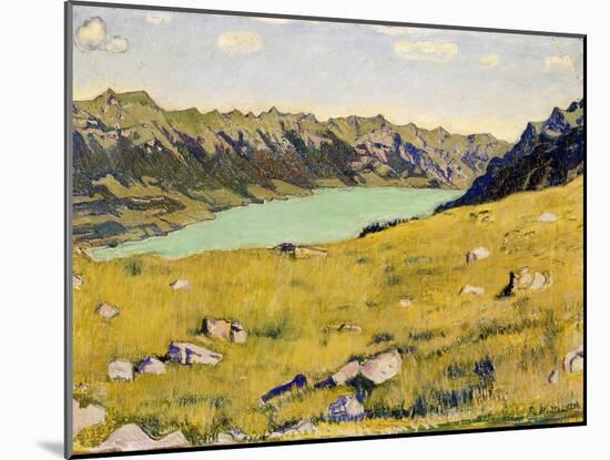 Der Brienzersee Von Breitlauenen Aus, 1906-Ferdinand Hodler-Mounted Giclee Print