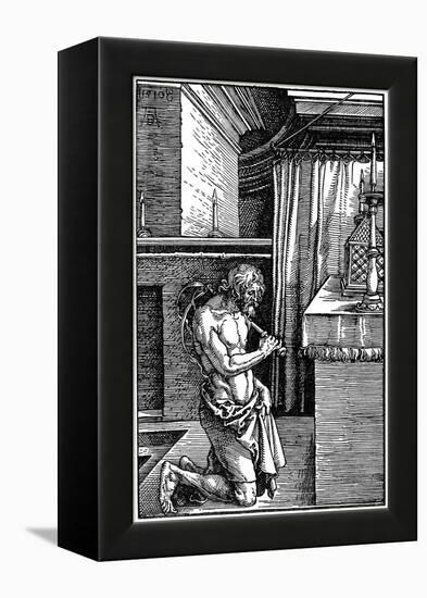 Der Bussende, 1510-Albrecht Durer-Framed Premier Image Canvas