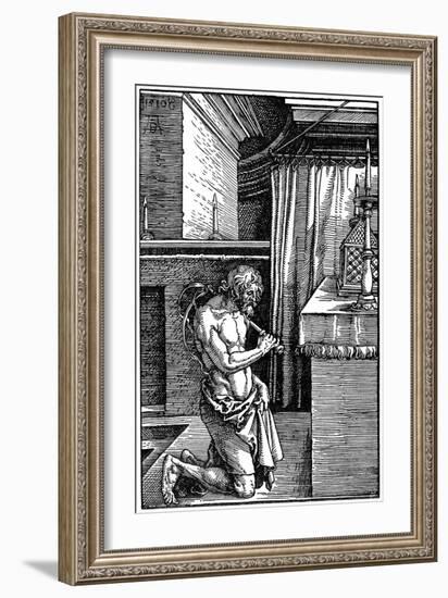 Der Bussende, 1510-Albrecht Durer-Framed Giclee Print