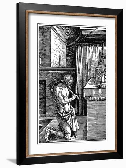 Der Bussende, 1510-Albrecht Durer-Framed Giclee Print