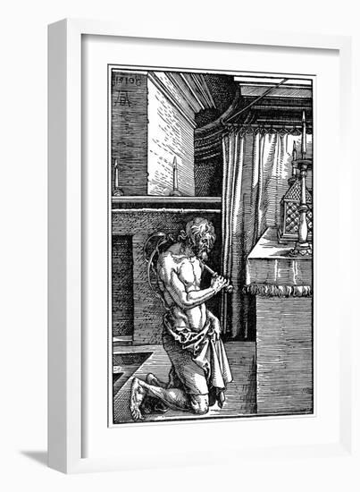 Der Bussende, 1510-Albrecht Durer-Framed Giclee Print