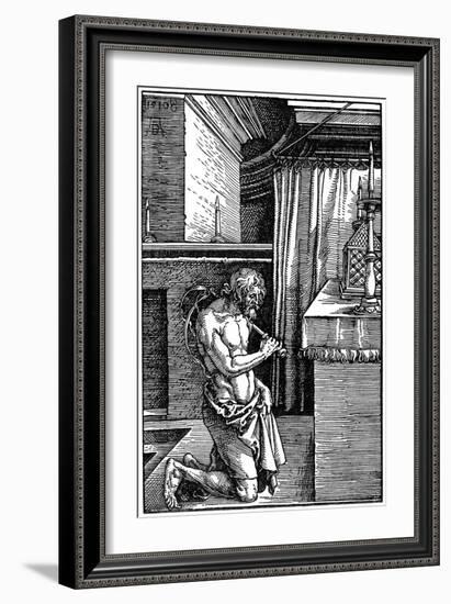 Der Bussende, 1510-Albrecht Durer-Framed Giclee Print