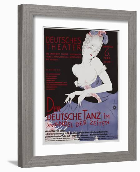 Der Deutsche Tanz Poster-E. Bohm-Framed Giclee Print