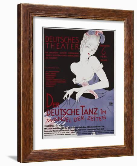 Der Deutsche Tanz Poster-E. Bohm-Framed Giclee Print