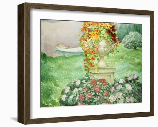 Der Garten (Le Jardin). Um 1913-Henri Lebasque-Framed Giclee Print