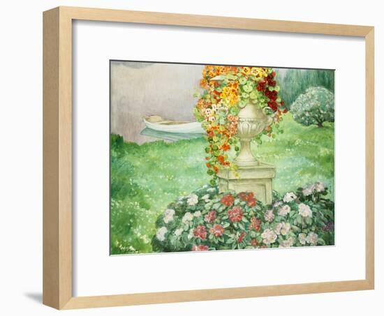 Der Garten (Le Jardin). Um 1913-Henri Lebasque-Framed Giclee Print