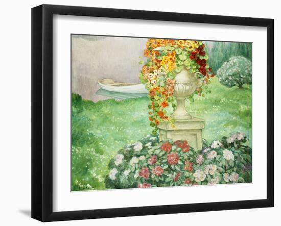 Der Garten (Le Jardin). Um 1913-Henri Lebasque-Framed Giclee Print